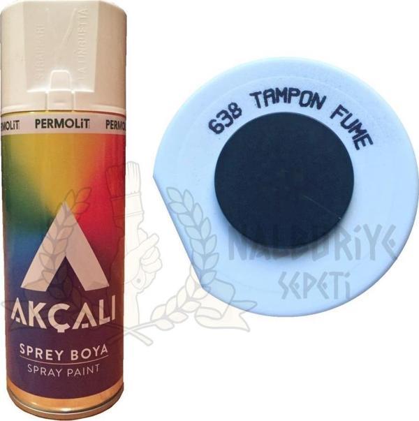 Akçalı Akrilik Sprey Boya TAMPON FÜME GRİ 400 ml - 638 - Image 1