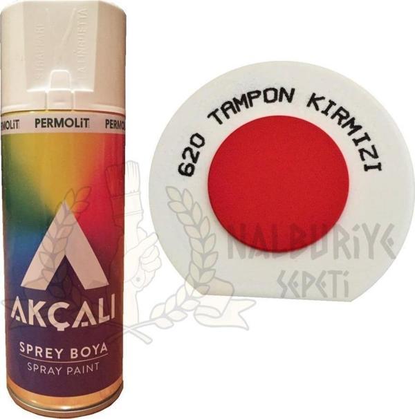 Akçalı Akrilik Sprey Boya TAMPON KIRMIZI 400 ml - 620 - Image 1