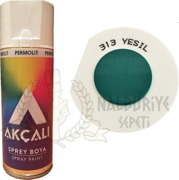Akçalı Akrilik Sprey Boya YEŞİL 400 ml - 313 - Image 1