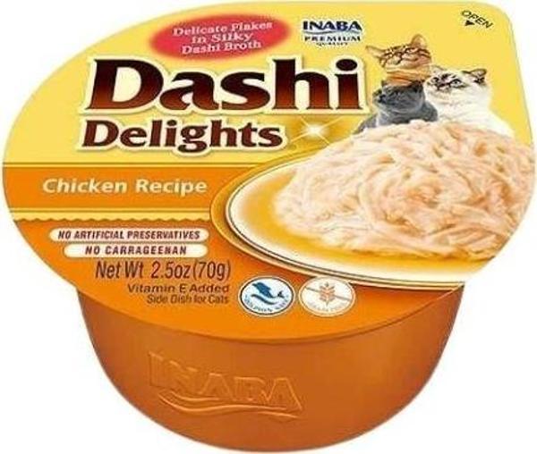 Inaba Ciao Dashi Delights Tavuklu Kedi Çorbası 70 Gr - Image 1