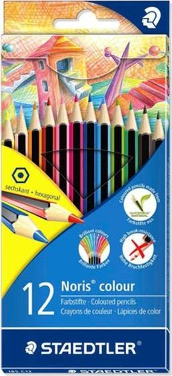 Staedtler Noris 12'li Kuru Boya  - Image 1