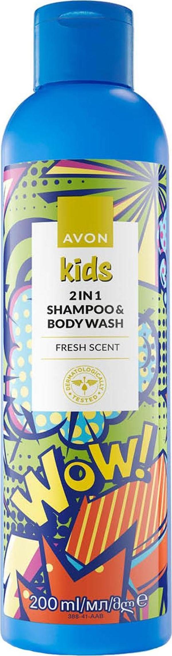 Kids Wow 2 si 1 Arada Saç ve Vücut Çocuk Şampuanı 200 Ml. - Image 1