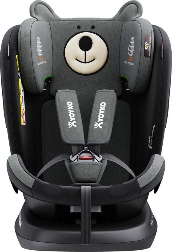 Yoyko Bear 360° Dönebilir Yatabilir Isofix 0-36 kg Oto Koltuğu - Image 1