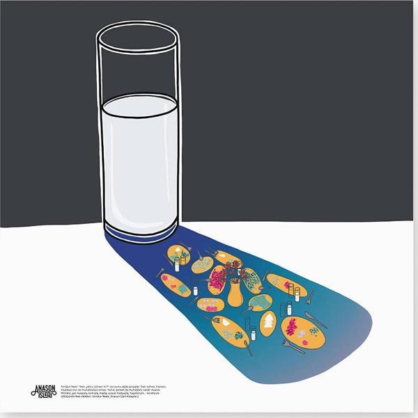 Yalnız Poster 50x50cm - Image 1