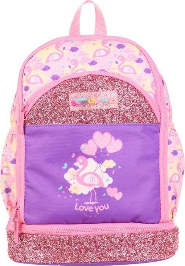 Kaukko Kids Anaokul Çantası Flamingo V6026 - Image 1