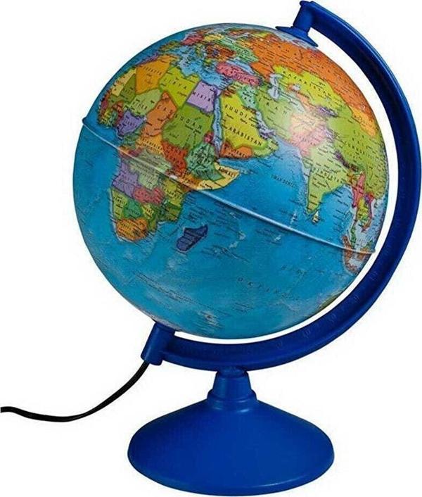 Gürbüz Küre Işıklı Siyasi Küre 26 Cm - Image 1