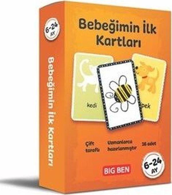 Bebeğimin İlk Kartları 6 - 24 Ay 16 Adet - Big Ben Yayıncılık - Image 1