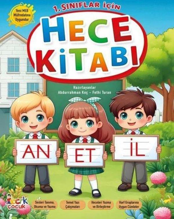 1. Sınıflar İçin Hece Kitabı - Bıcırık Yayınları - Image 1