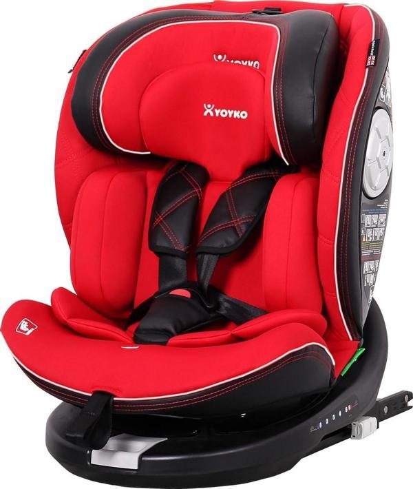 Yoyko Ultimate Kırmızı Isofix 0-36 kg Oto Koltuğu - Image 1