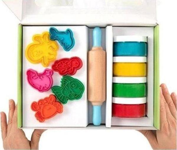 Childgen Doğal Oyun Hamuru Premium Set Deniz Canlıları - Image 1