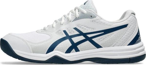 Asics Court Slide 3 Beyaz/Mavi Erkek Tenis Ayakkabısı - Image 1