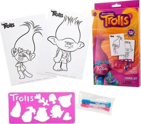 Trolls Geometrik Çizim Seti - Image 1
