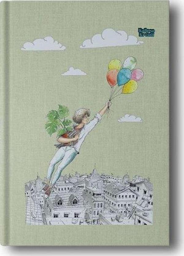 Kalipso Hakan Çapkan 14x20 Balon Çizgili Butik Defter - Image 1