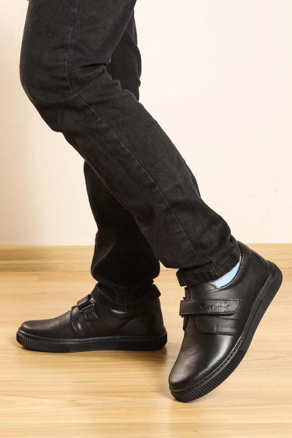 Hakiki Deri Erkek Çocuk Casual Ayakkabı 770FA912 - Image 1