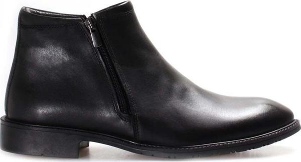 Hakiki Deri Kürklü Erkek Klasik Bot 711KMA4004 - Image 1