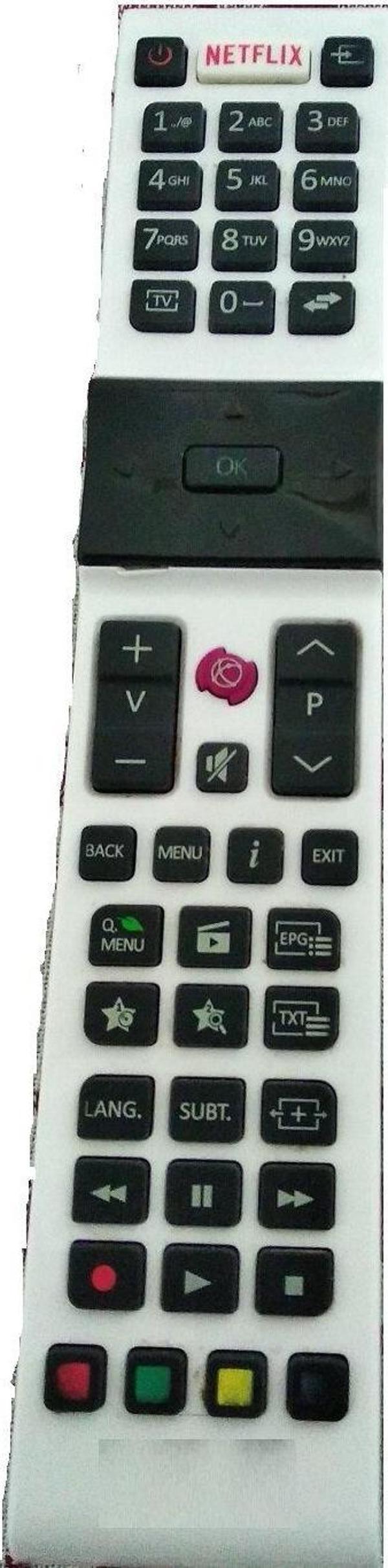 REGAL-SEG-TECWOOD-FİNLUX-Hİ-LEVEL Tv Kumandas Beyaz - Image 1
