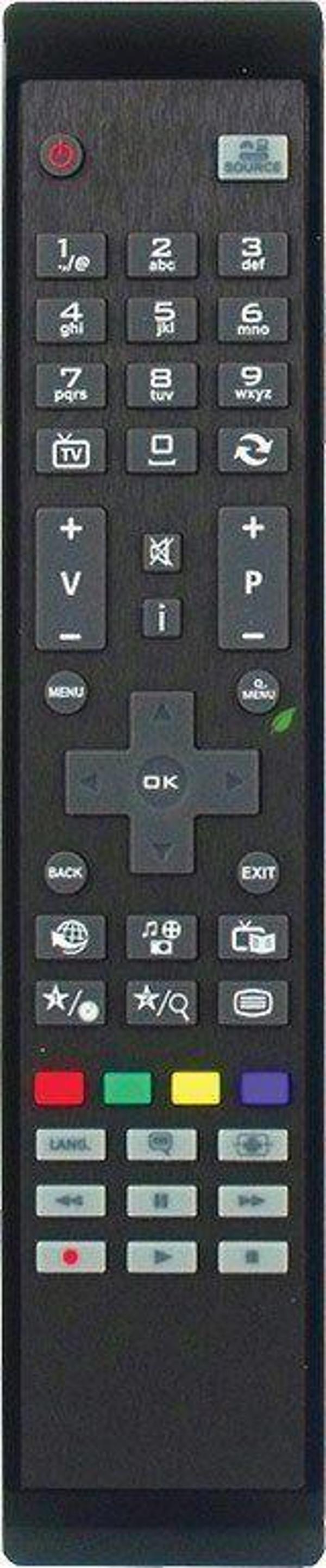 REGAL-TECWOOD-FİNLUX Lcd Led Televizyon Kumandası - Image 1