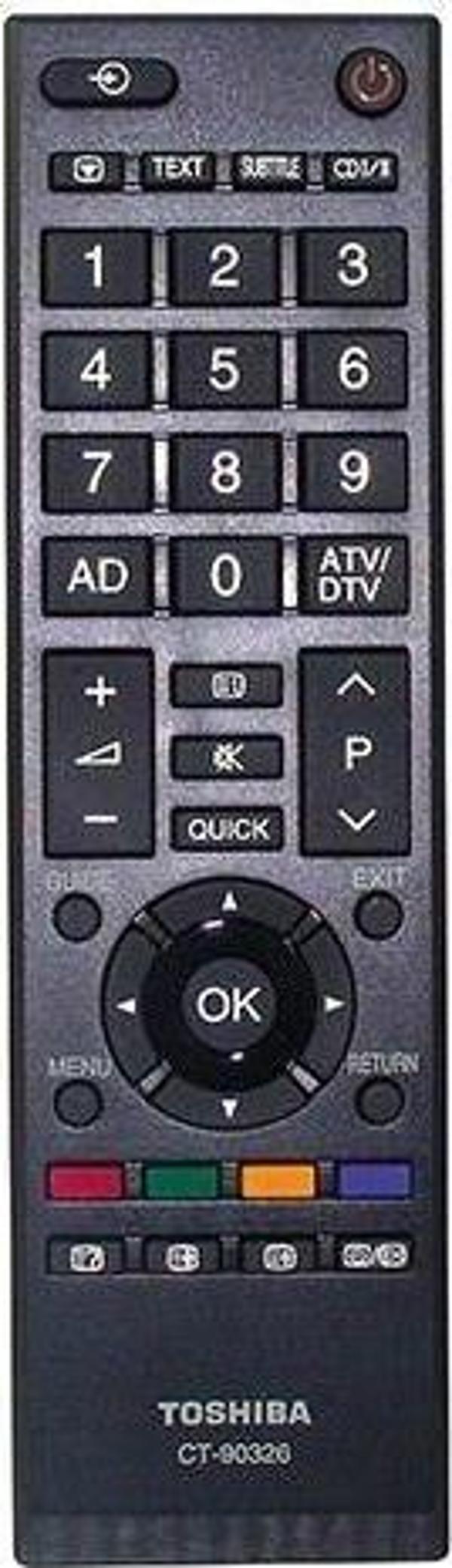 Toshiba CT-90326 Uyumlu Lcd tv Kumandası - Image 1