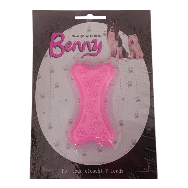 Benny Köpek Oyuncağı Kemik 5.5 x 10 cm Pembe - Image 1