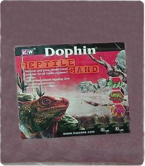 Dophin Reptile Sand Kırmızı Sürüngen Kumu Taban Malzemesi 1 Kg - Image 1