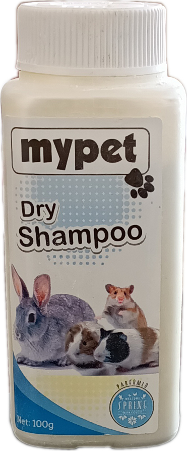 Mypet Dry Shampoo Kemirgenler için Kuru Toz Şampuan 100 gr - Image 1