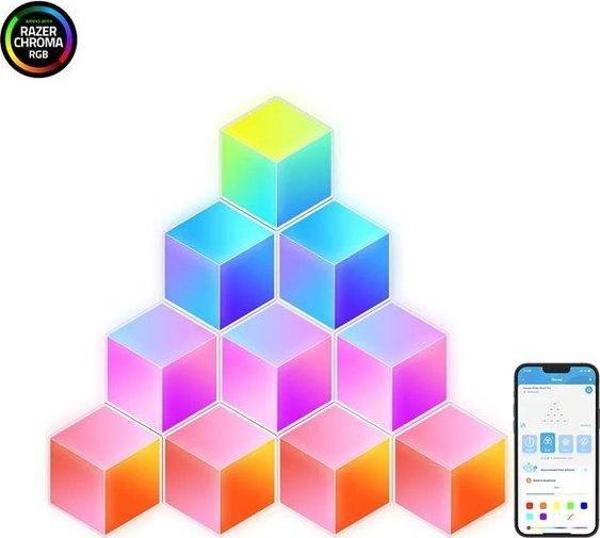 Govee Glide Hexa Pro Light Panels 3D Görünümlü Işıklı Paneller - Image 1