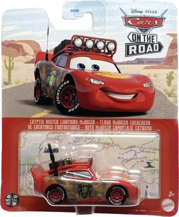 Disney Cars Arabalar Filmi 1/55 Ölçek Tekli Karakter Araçlar HKY29 On The Road / Cryptid Buster Lightning McQueen - Image 1