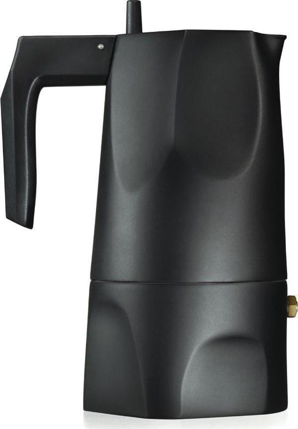 Alessi Ossidiana Espresso Kahve Makinesı Siyah 12x8,5x17,5 cm - Image 1