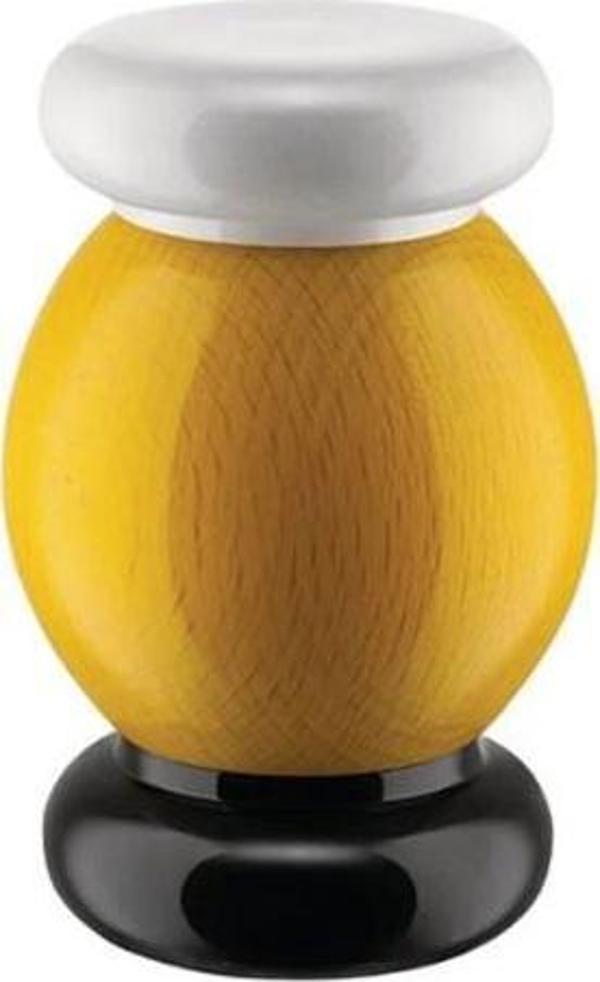 Alessi Values Tuz Karabiber Öğütücü Sarı 7x7x11 cm - Image 1