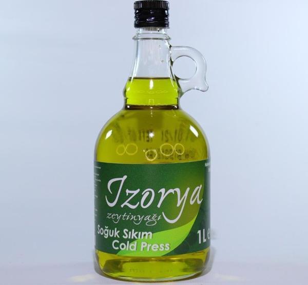 Natürel Sızma Mut Zeytinyağı Galon Cam Şişe 1 Litre - Image 1