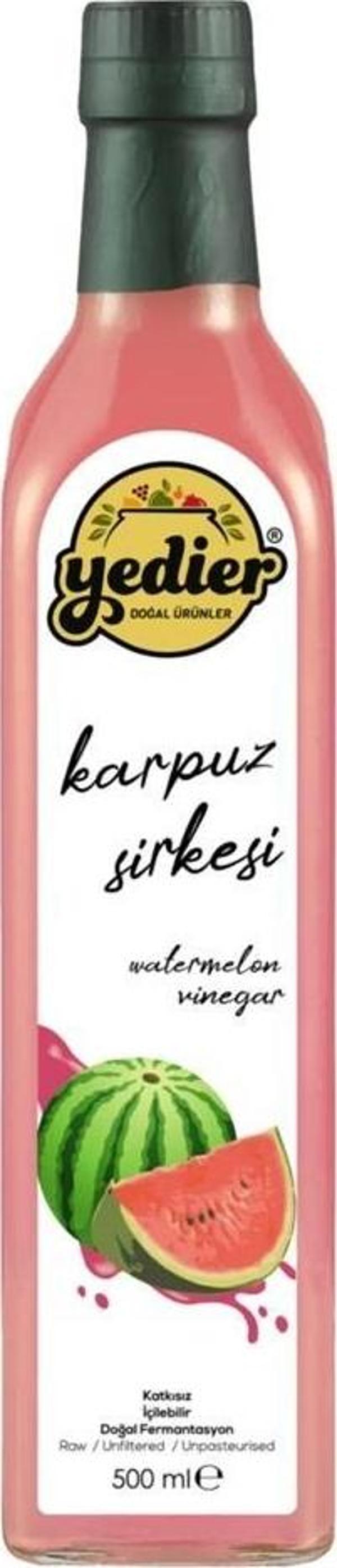 İçilebilir Doğal Fermantasyon Katkısız Karpuz Sirkesi 500ml - Image 1