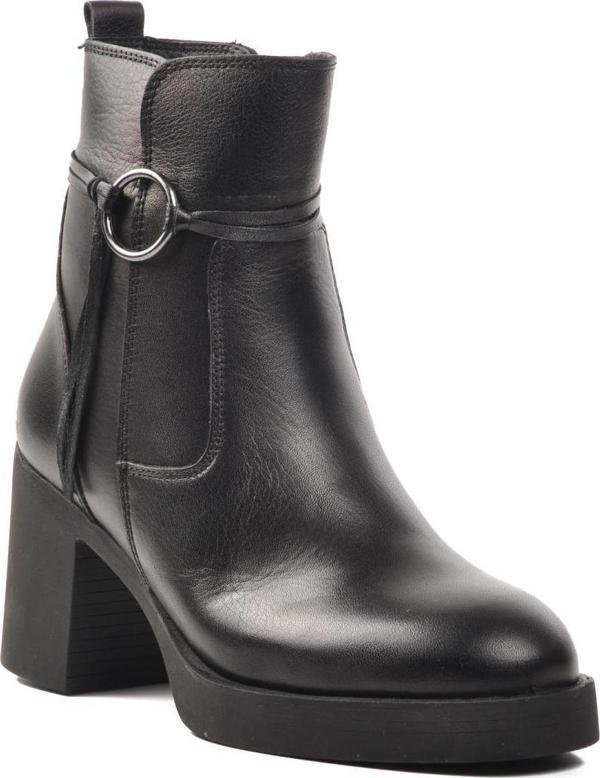 Voyager 9895 Siyah İçi Polarlı Hakiki Deri Kadın Bot - Image 1