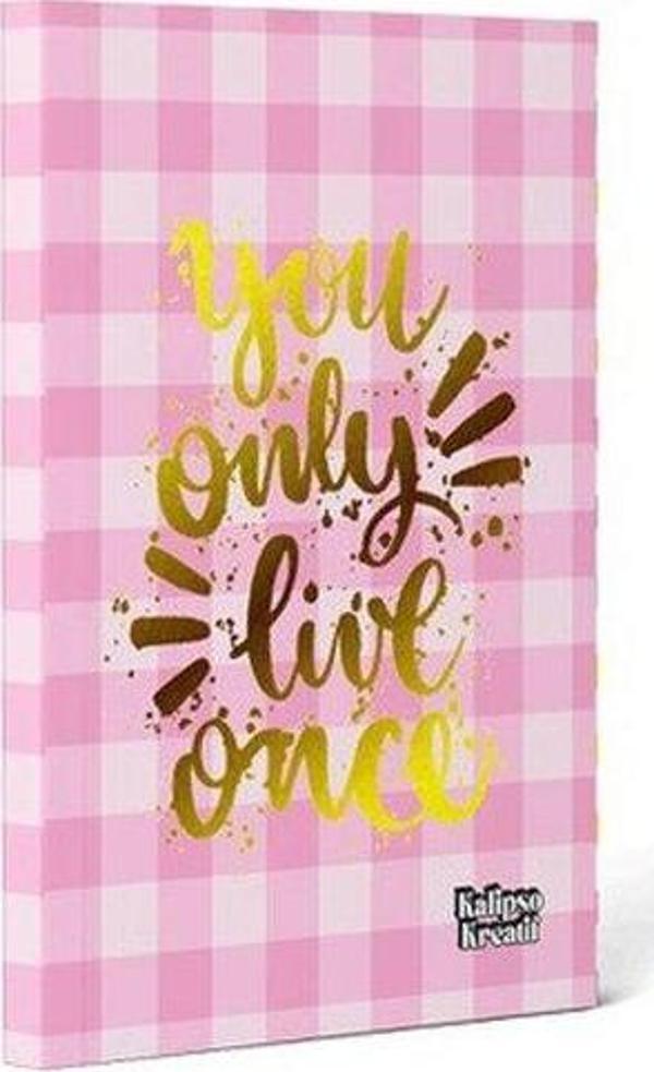 Kalipso 13x19 Live Çizgili 192 Sayfa Soft Kapak Butik Defter - Image 1