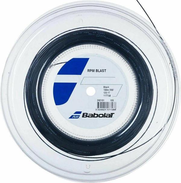 Babolat Rpm Blast 100m 17/1.25 Siyah Rulo Kordaj 242101-BLK - Image 1