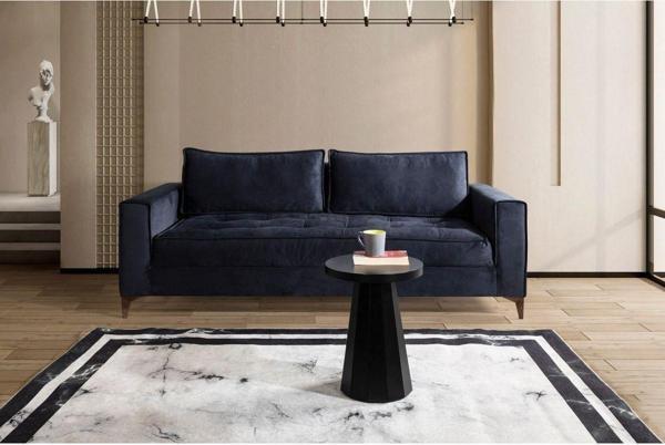 Perla Sofa Cosmo Üçlü Koltuk Lacivert - Image 1