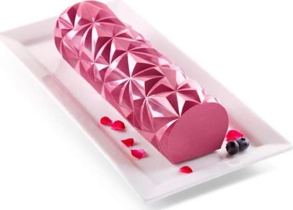 Silikomart Dıamond Buche-Set Silikon Elmas Desenli Yuvarlak - Image 1