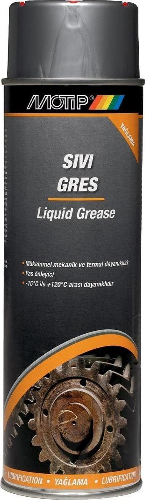 Motip Sıvı Gres Yağlama Spreyi 500 ml. - Image 1