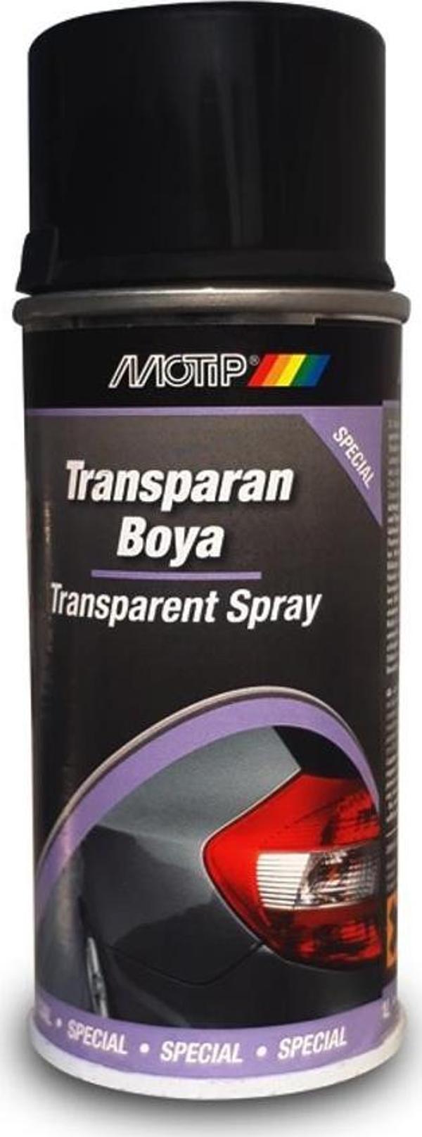 Motip Transparan Stop Far Sprey Boya SİYAH 150 ml - Stop Boyası - Image 1