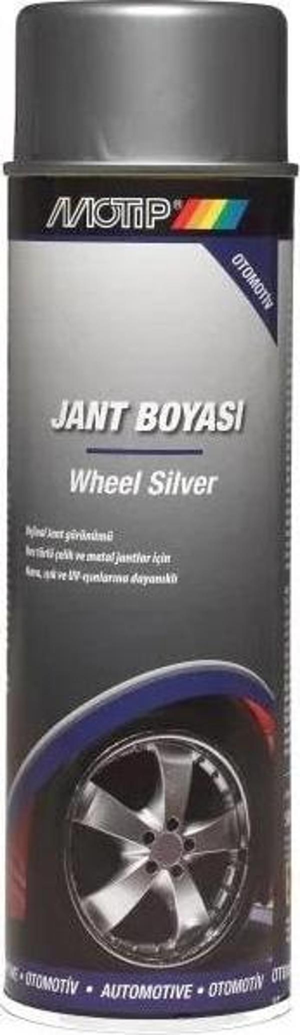 Motip Üniversal Akrilik Sprey Boya GÜMÜŞ JANT BOYASI 500 ml - Image 1