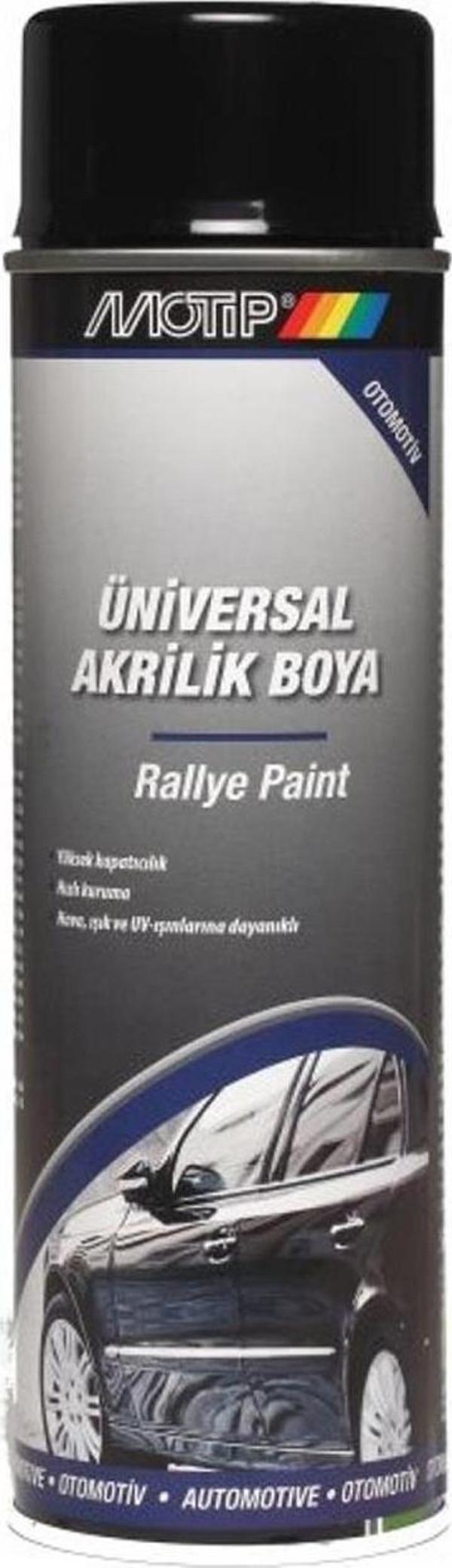 Motip Üniversal Akrilik Sprey Boya MAT SİYAH 500 ml - Image 1