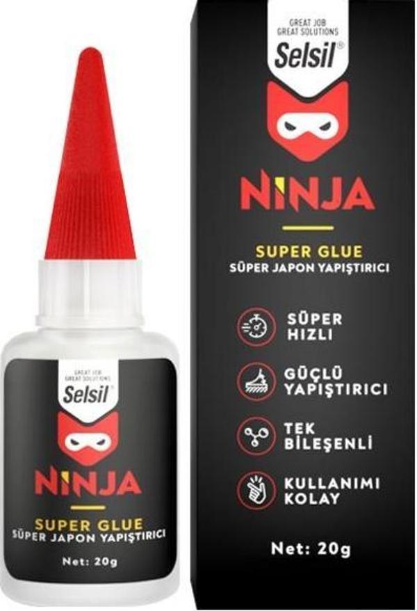 Selsil Ninja Genel Amaçlı Japon Yapıştırıcı 20 gr. - Image 1