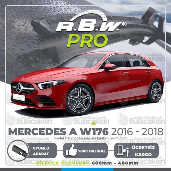 Mercedes A Serisi W176 Muz Silecek Takımı (2016-2018) RBW PRO - Image 1