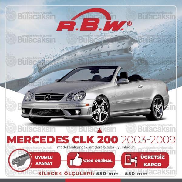 Mercedes CLK 200 Muz Silecek Takımı (2003-2009) RBW PRO - Image 1