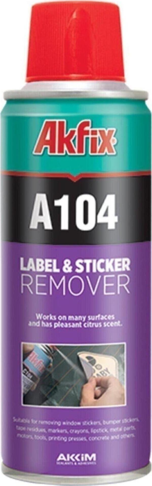 AKFİX A104 ETİKET SÖKÜCÜ SPREY 200 ML - Image 1