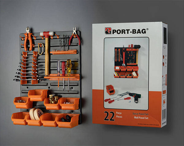 PORT-BAG 22 PARÇA DUVAR PANELİ SETİ - Image 1