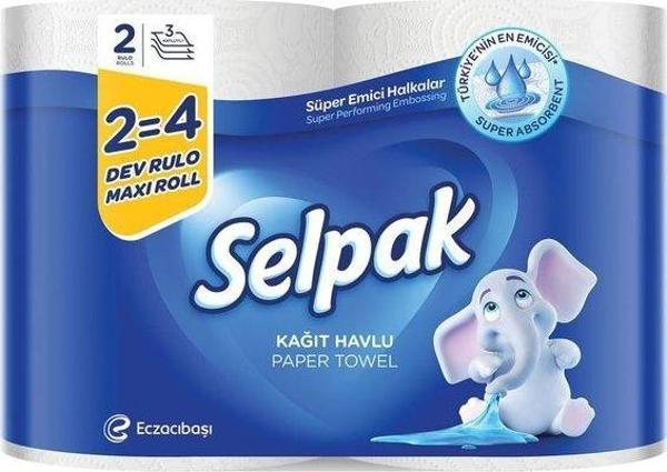Selpak Havlu Dev Rulo 2=4 - Image 1