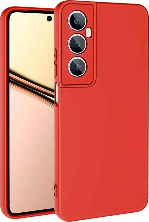 Realme C65 4G Kılıf Dışı Silikon içi Kadife Lansman Kılıf - Image 1