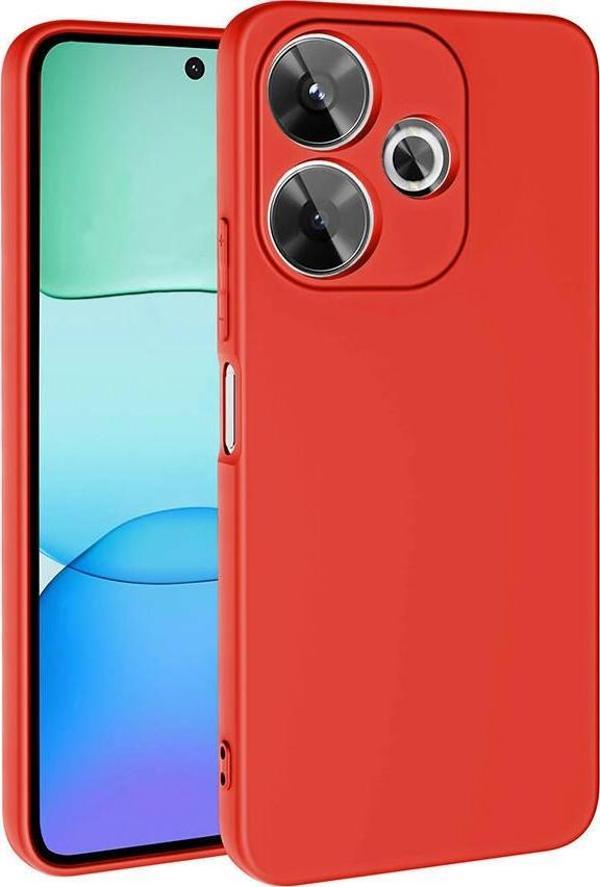 Xiaomi Redmi 13 4G Kılıf Dışı Silikon içi Kadife Lansman Kılıf - Image 1