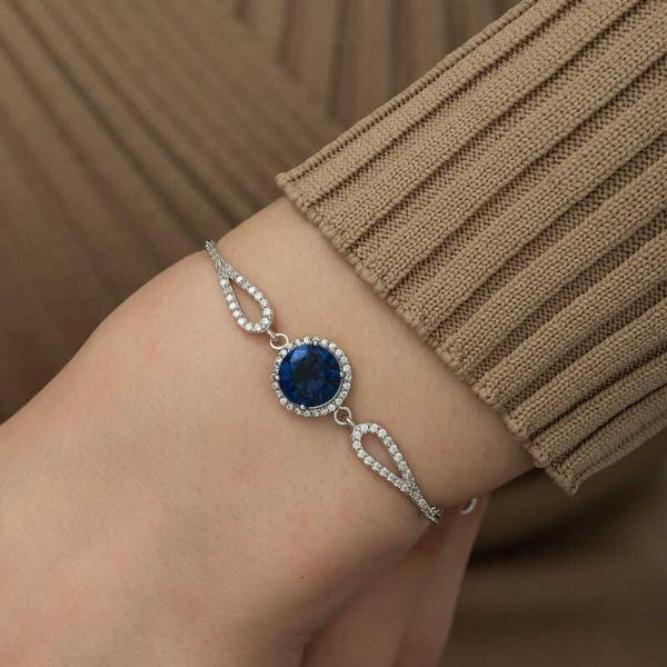 Gümüş Safir Bileklik - Image 1
