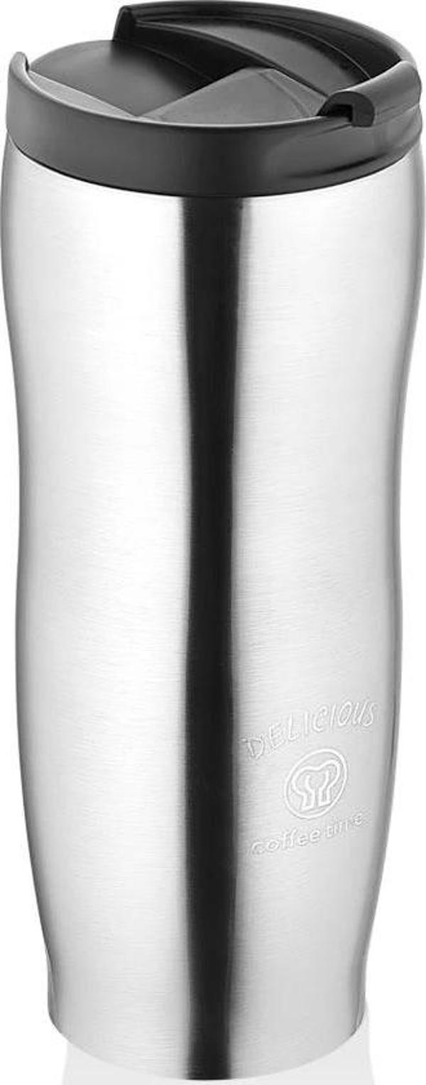 Korkmaz Joy Kahve Bardağı Inox A689-05 - Image 1